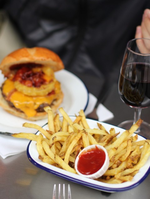 PNY Paris New York burger fries best Sugarsheet Gluten Free Vegan Le Fooding
