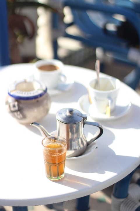 Essaouira Moroccan Tea Mint Sugarsheet Travel Terrass view